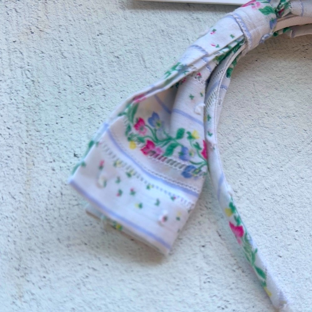 Janie and Jack Floral Bow Headband - Picture 4 of 5